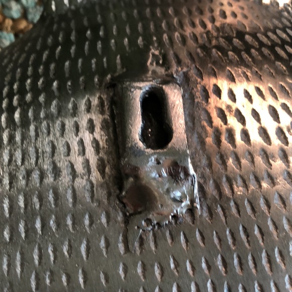 New! Large Silver Metal Hawaiian Pineapple Candle Holder/Sconce - Picture 8 of 10